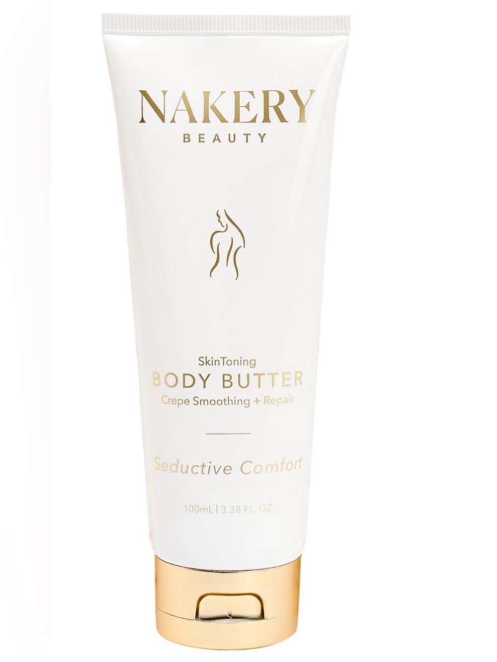 Nakery Beauty SkinToning Body Butter - Seductive Comfort (White & Gold)